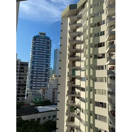 Apartamento CRM71 - 3 Dorm, Centro, Próximo ao Shopping Atlântico, TV Smart, Garagem, Wi-Fi Balneário Camboriú Exterior foto