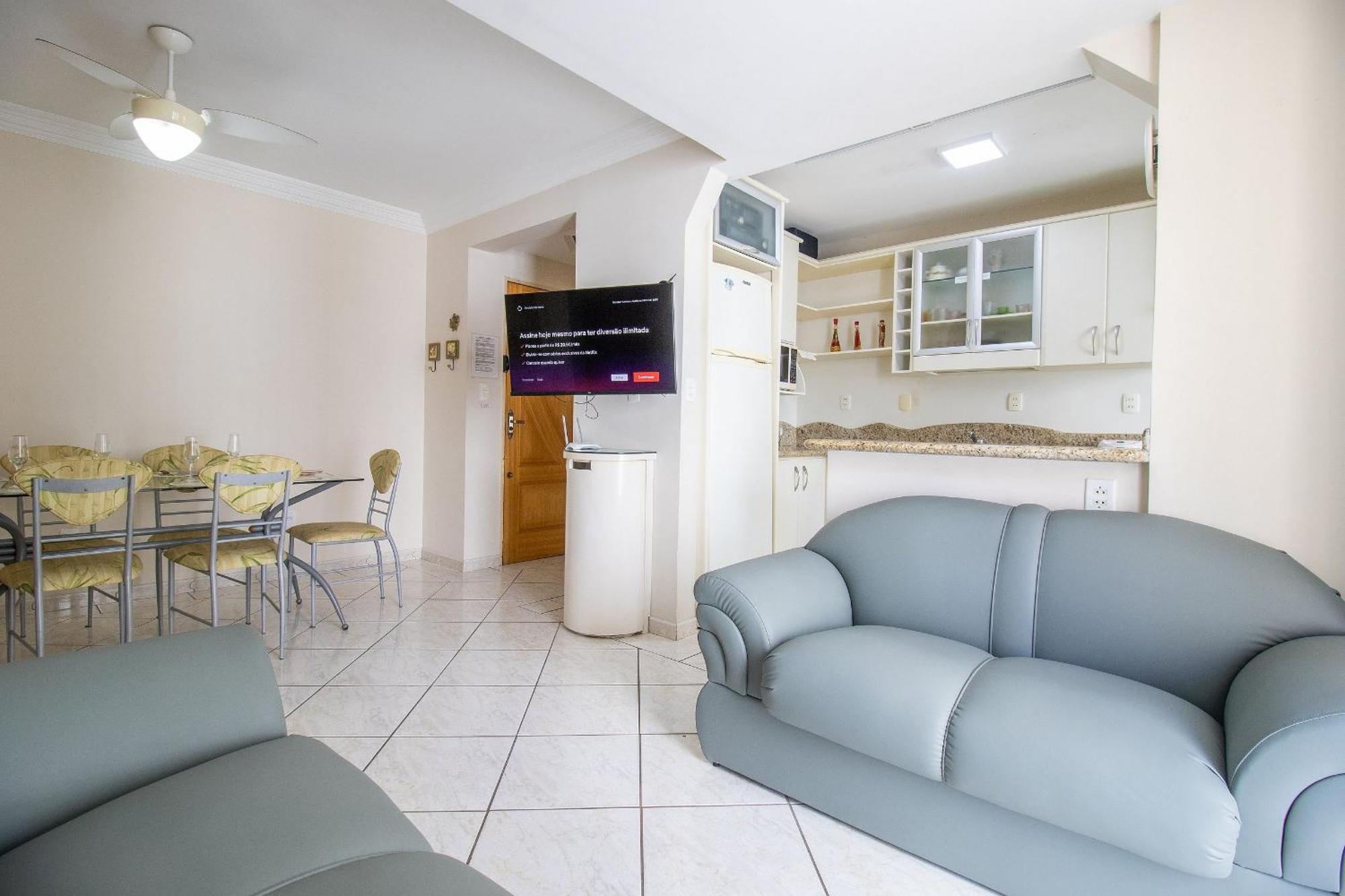 Crm71 - 3 Dorm, Centro, Tv Smart, Garagem, Wi-fi Apartment